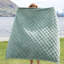 Bedsure Chequered Soft Fluffy Fleece Throw Blanket -113850110-113850111