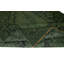 Tapis de couloir contemporain vert foncé de fabrication artisanale 4,6 x 12,3 pi pour décoration de couloir ou de vestibule