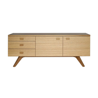 Cross 74.02 in. W Solid Wood Sideboard