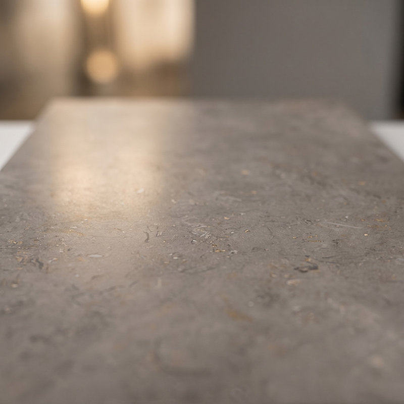Caspian Brown Leathered 12x24 Limestone Tile