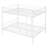 Full Over Full Metal Bunk Bed, White
