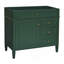 36'' Bathroom Vanity Without Top Sink, Modern Bathroom Storage Cabinet With 2 Drawers And A Tip-Out Drawer, Solid Wood Frame (NOT INCLUDE BASIN SINK)-367669579-367669581