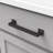 Studio Collection Handle Pull - 6-5/16" Center to Center Cabinet Pull Oil-Rubbed Bronze Highlighted - Transitional Hardware for Drawers & Cabinets-11295908-112308077