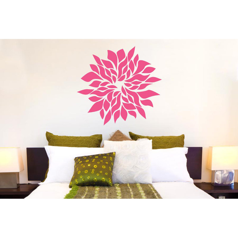 Plants & Flowers Wall Decal, Pink