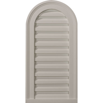 Cathedral Gable Vent Louver, Non-Functional