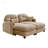 Cloud Sectional Couches With Premium Chenille Fabric, Soft Throw Pillows, Tufted Cushion Backrest, High-Density Foam, And Elegant Armrests For Bedrooms-1091967094-1091967084