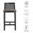 Monarch Wood And Rattan Counter Stool-102521185