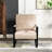 Ramaz Faux Leather Armchair-1034074989