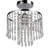 Dawniel Crystal Semi Flush Mount