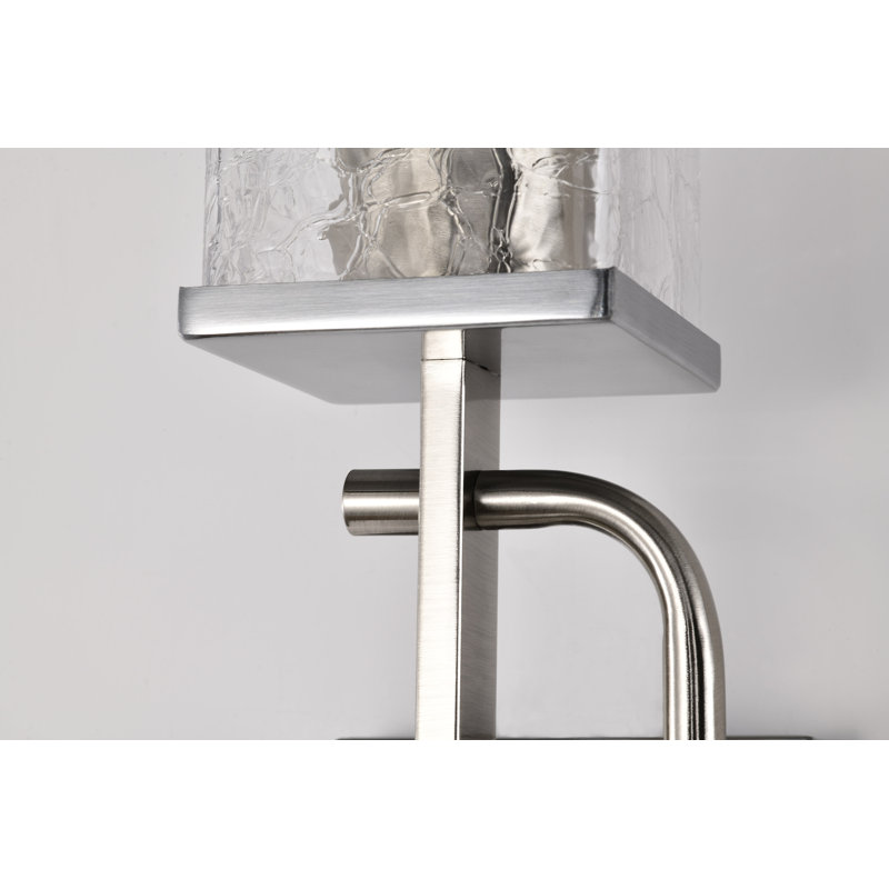 Dott Dimmable Bath Sconce, Polished Nickel