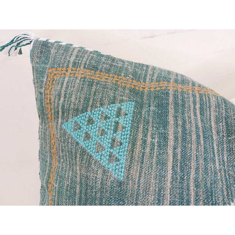 Chanc Embroidered Cotton Pillow Cover