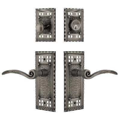 Nostalgic Warehouse Craftsman Entry Set with Swan Lever