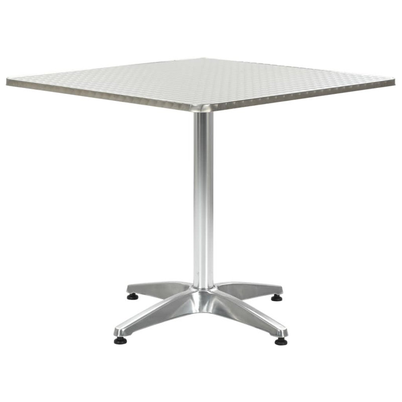 Yanis Square Metal Outdoor Bistro Table , 80cm cm W 80cm cm D