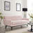 Engage Channel Tufted Fabric Loveseat-1494585367