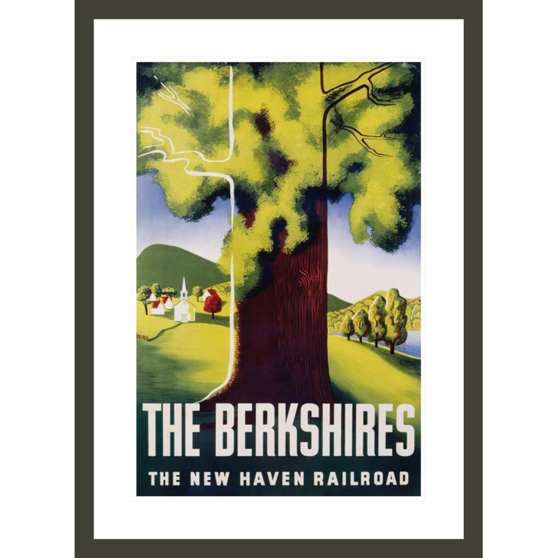 «The Berkshires» par Ben Nason, impression giclée encadrée, H 29,5 po x l 21,55 po