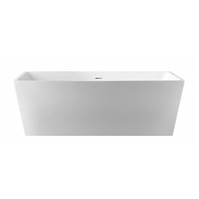 Jasmine 66.88'' x 31.5'' Soaking Acrylic Bathtub