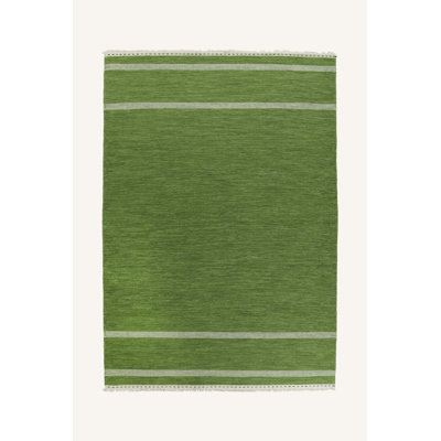 Kushtrim Striped Hand Woven Area Rug