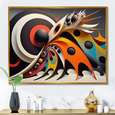 Ardriana - art mural moderne sur toile géométrique