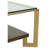 Cannon Glass Top Single Coffee Table