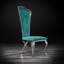 Fauteuil d'appoint en velours-86655627-86655626