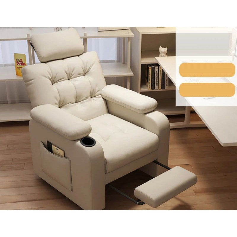 Myrdell Genuine Leather Side Chair