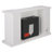Henstinger Electric Fireplace with Bookcase