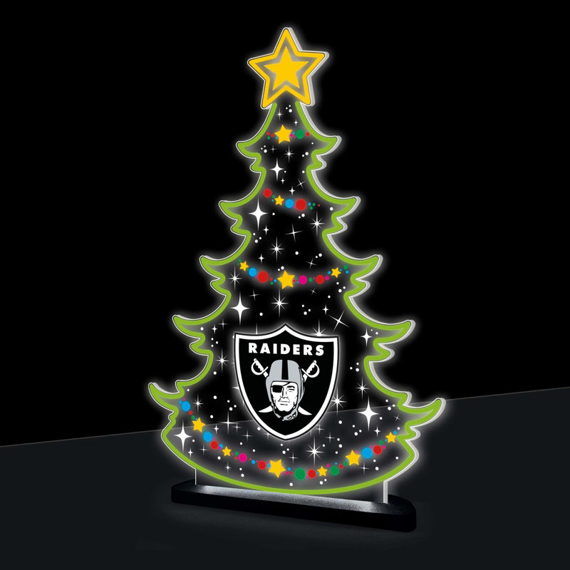 Arbre de Noël Las Vegas Raiders NFL