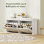 10 Pair Shoe Storage Bench