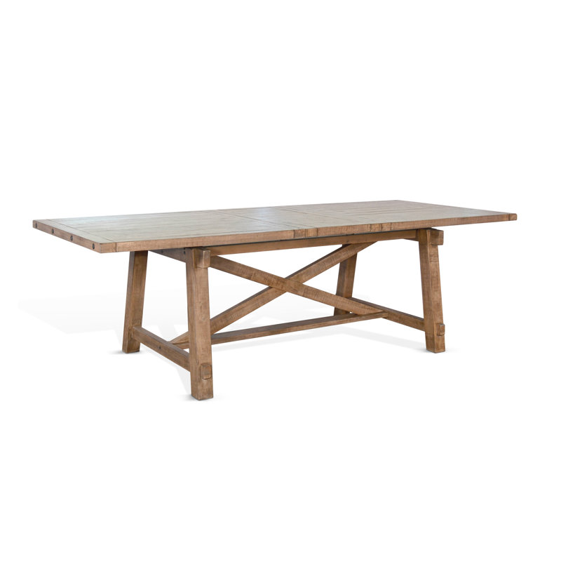 Charlise Extendable Mahogany Solid Wood Dining Table