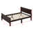 Wooden Platform Bed with Headboard and Footboard-1779475089-1779475090
