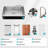 Innovative Waterflow Stainless Steel Modern Kitchen Experience