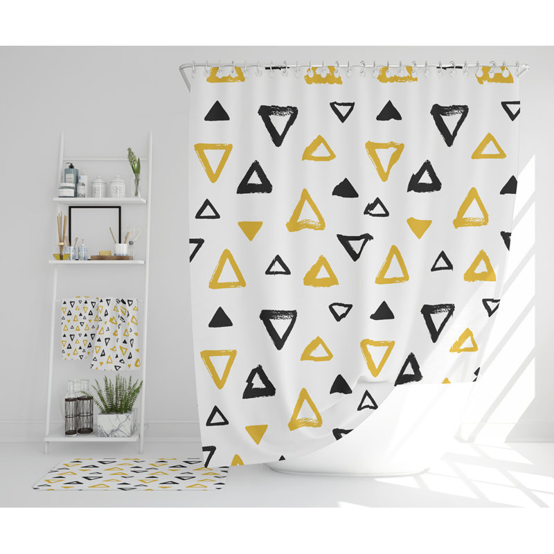 Nikerria Polyester Shower Curtain Set