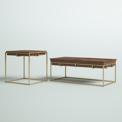 Ensemble de tables basses 2 pièces Simmerman