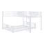 L-Shaped Metal Bunk Bed-550683578