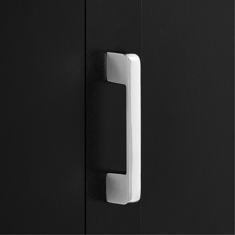 Bathroom Storage - Black Hook And Adjustable Shelf Sorted Freestanding