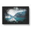 Mountain Range Reflection - Wrapped Canvas Painting-56645436