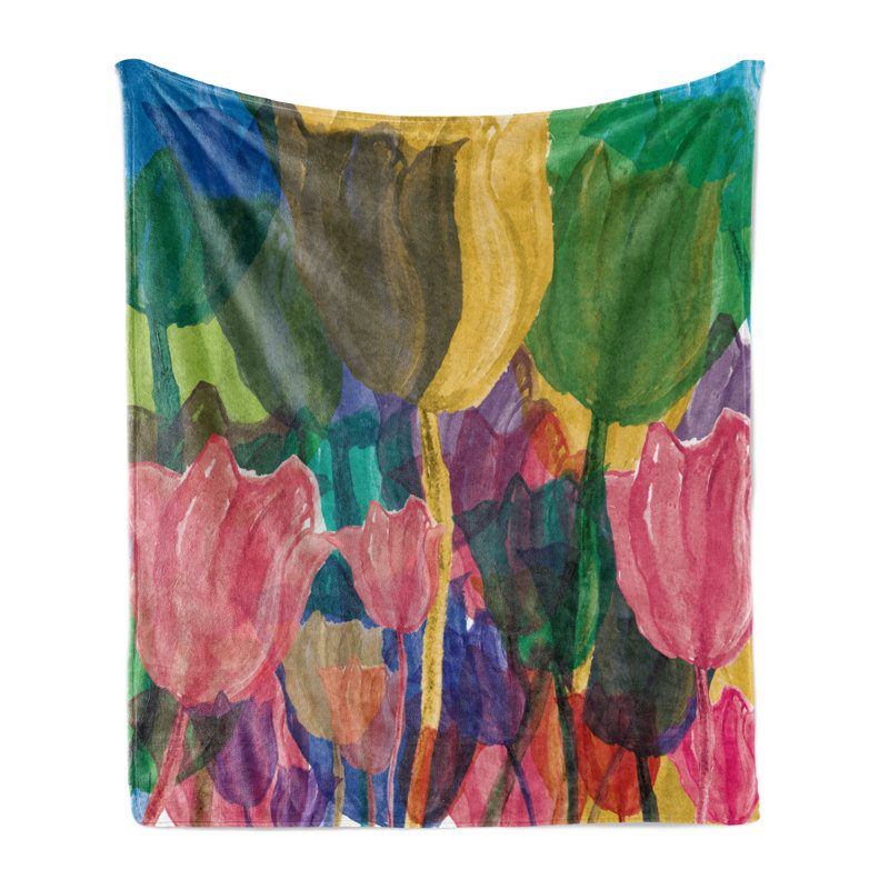 Hand Woven Throw Blanket, 70" x 90"