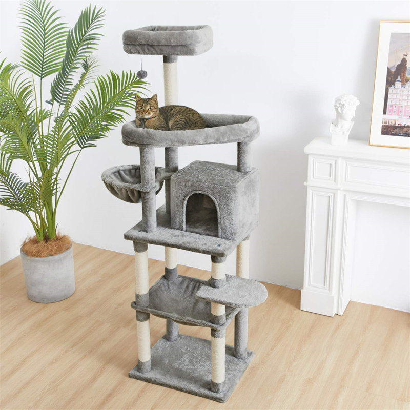 Ermonela 70.91'' H Cat Tree