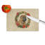 Planche à découper en verre Shar Pei Christmas Flowers
