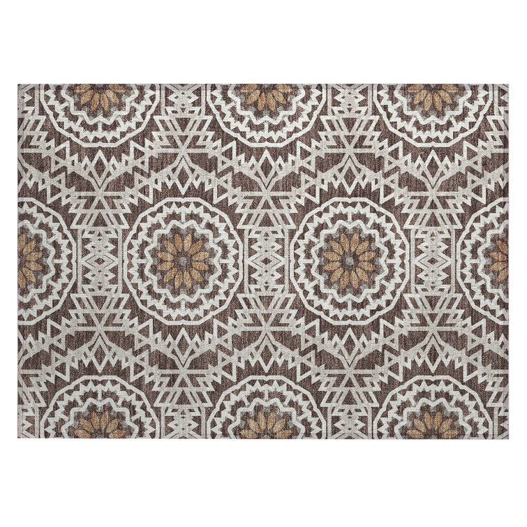 Kawon Geometric Indoor / Outdoor Rug