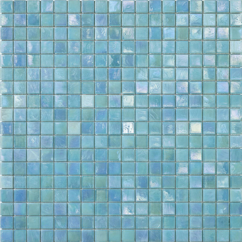 Hyacinth 5/8" x 5/8" Iridescent Glass Mosaic