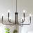 Chandelier 6 Light Industrial Style-177187724
