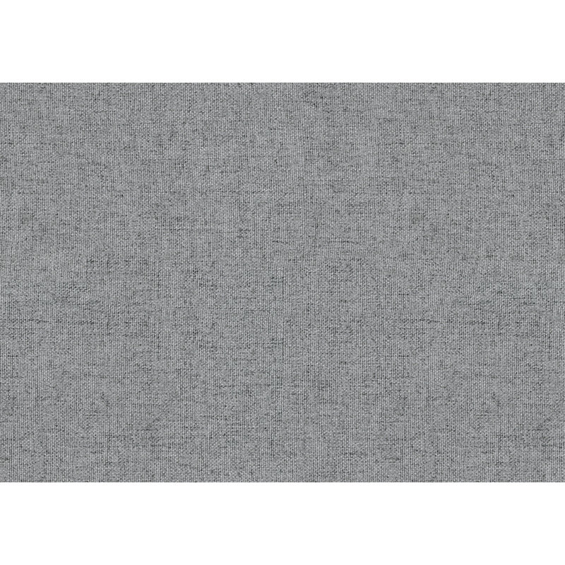 Fauteuil 1Pc rembourré avec accoudoirs arrondis, Gris foncé