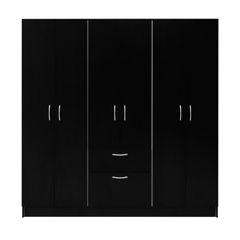 Armoire six portes Maya, chambre à coucher