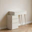 Commode de table (avec tabouret) Commode de table 100% Liriodendron Chinense