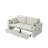 68'' Chenille Sofa With Multi-Functional Armrests-1251357696
