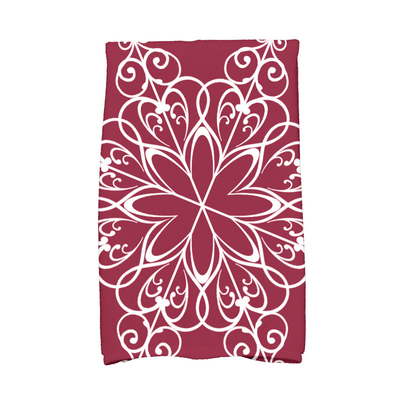 Hennessy Hand Towel, Cranberry