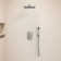 RainfallCascade 10" Pressure Balanced Rain Shower System with Handheld Spray