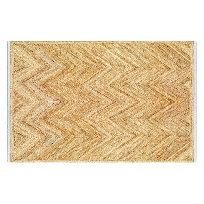 Leotilde Chevron Hand Woven Area Rug