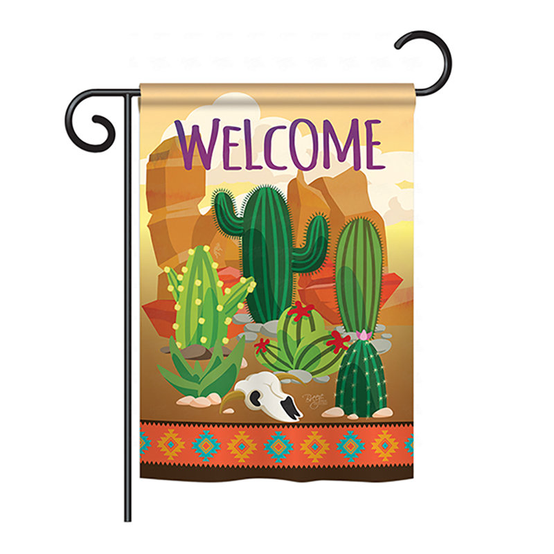 Double Sided Polyester House Flag, 18.5" H x 13" W